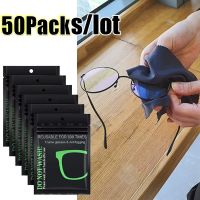 50PC Anti-Fog Reusable Wipes Glasses Pre-moistened Antifog Lens Cloth Defogger Eyeglass Wipe Prevent Fogging for Glasses Cleaner