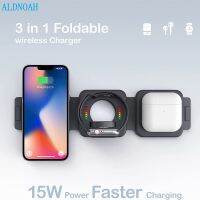 Wireless Charger Pad 3 in 1 Fast Charging Dock For iPhone 13 12 11 X XR XS 8 for Apple Watch Series 7 6 5 4 Airpods 3 Pro Charge