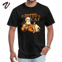 Little Known Pavlovs Cat Male Tops Man T Shirt Thanksgiving Day Pure Cotton Universe T-Shirts Black Clothing Mens T-Shirt S-4XL-5XL-6XL