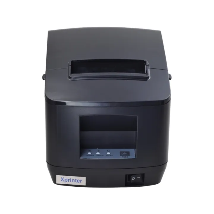 xprinter-80มม-เครื่องพิมพ์ใบเสร็จรับเงินระบายความร้อนการพิมพ์มิลลิเมตร-วินาทีเครื่องพิมพ์-usb-สติ๊กเกอร์บาร์โค้ด-แถบรับใบเสร็จ-lan-เครื่องพิมพ์รหัส-qr-สีดำ