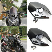 ขายดีสำหรับกระจกบังลมสีดำของ Kawasaki กระจกบังลมหน้าฟองน้ำสองชั้น Z800 Z 800 2012 2013 2014 2015 2016 2018 2017