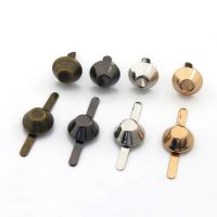 10pcs Metal Buckle Bottom Clip Hardware for Leather Handbag Shoulder Accessories