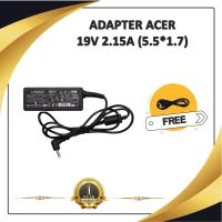 ADAPTER NOTEBOOK ACER 19V 2.15A (5.5*1.7) / อะแดปเตอร์เอเซอร์ + แถมสายไฟ