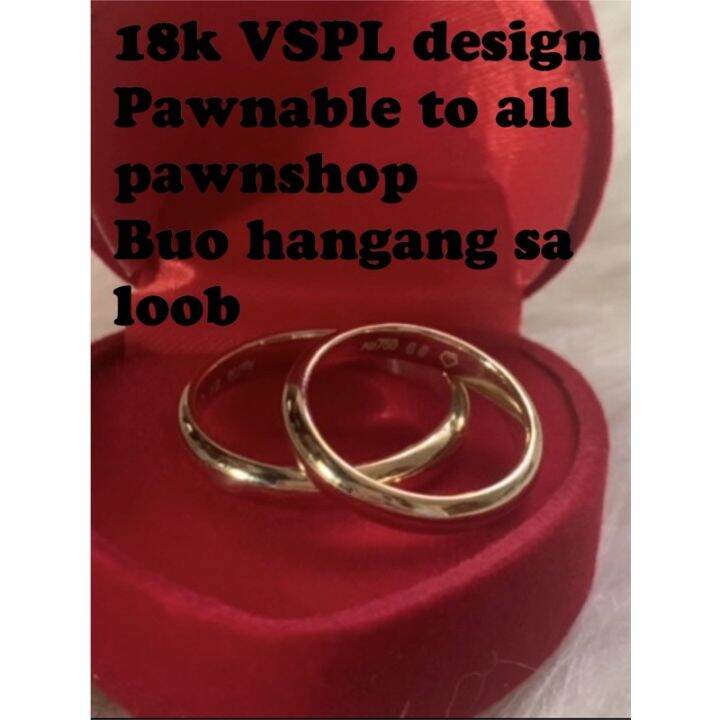 Fake hot sale 18k ring