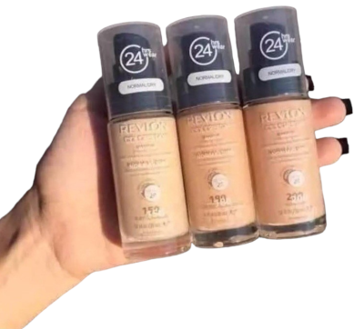 "ครีมรองพื้น เรฟลอน คัลเลอร์สเตย์ REVLON COLORSTAY MAKEUP ปกปิด ติดทน มีSPF15"