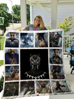 Black Panther Sherpas Best Gift Quilt Blanket Decoration Home Formal Dress   flannel blanket