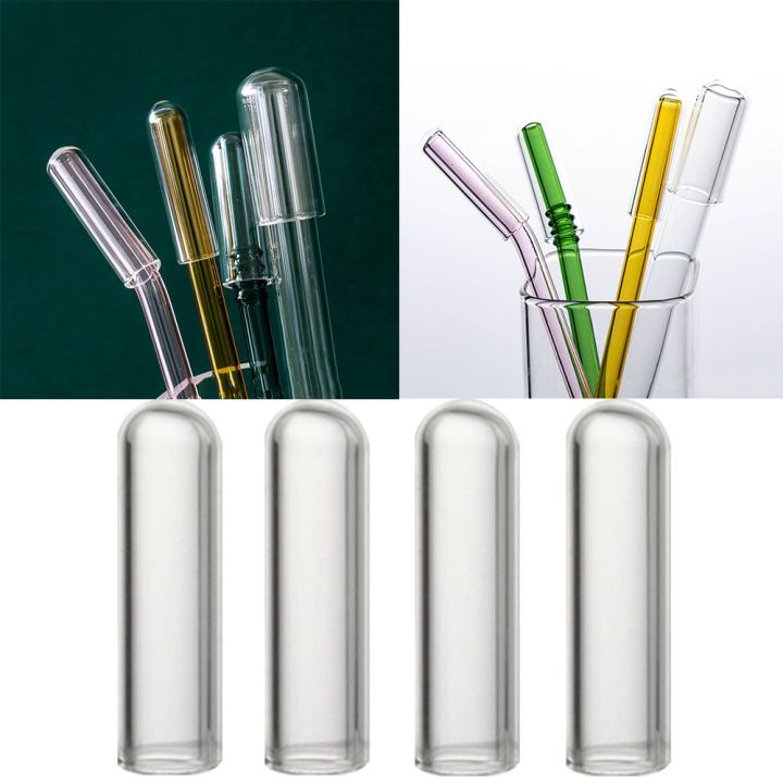 4PCS Straw Cover Cap Straw Tips Cover Cartoon Silicone Drinking Straw Caps  Reusable Straw Tips Straw Covers for Straws Cups Decoration 