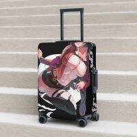 Mikasa Sexy Suitcase Cover Attack On Titan Travel Flight Elastic Luggage Supplies Protection