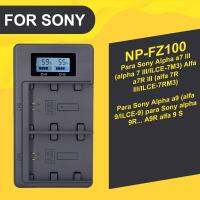 Np-fw50 Np-f960 Np-fz100 970 Np-fv100จอแสดงผล Lcd ที่ชาร์จแอลซีดี Usb อัจฉริยะสำหรับ Sony Screen Charger กล้องคู่