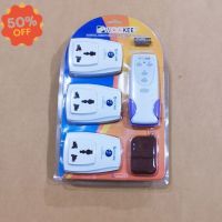 สวิทช์รีโมท Digital remote control 1 Pointแ​3Point ปลั๊กรีโมทไร้สาย (White) #รีโมท  #รีโมททีวี   #รีโมทแอร์ #รีโมด