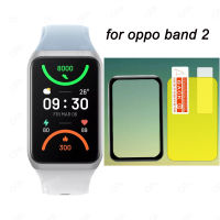 หน้าจอฟิล์มกันรอยสำหรับ OPPO Band 2สมาร์ทวอท์ช3D PMMA ป้องกันหน้าจอเต็มรูปแบบและฟิล์มบางชัดเจนแบบ HD