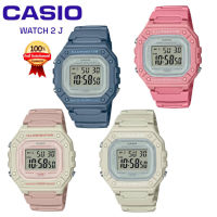 CASIO นาฬิกาข้อมือ สายเรซิน รุ่น W-218HC-2A,W-218HC-4A2,W-218HC-4A,W-218HC-8A ของแท้ 100% รับประกัน 1 ปี