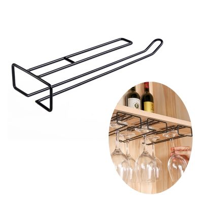 【CW】 New Arrival Useful Iron Wine Rack Glass Holder Hanging Bar Hanger Shelf Paper Roll
