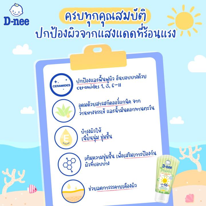 d-nee-oraganic-baby-sunscreen-lotion-ดีนี่-ออร์แกนิค-เบบี้-ซันสกรีนโลชั่น-spf-46-pa