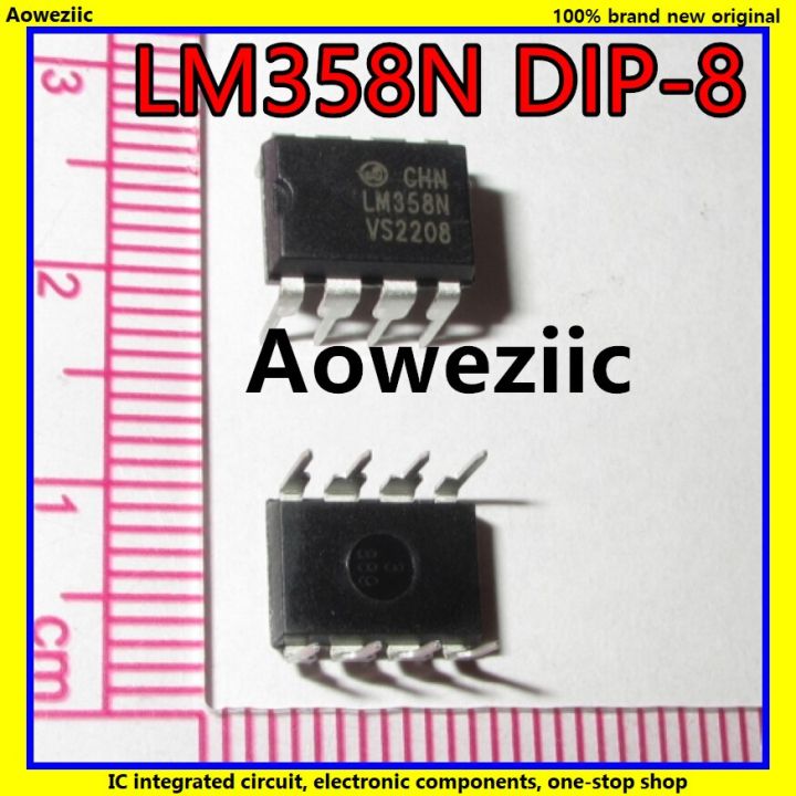 【Worth-Buy】 20ชิ้น/ล็อต Lm358n Lm358 358 Dip-8ต่ำ Operational ผลิตภัณฑ์