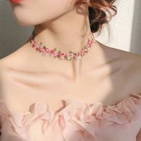 【cw】 Boho Embroidery Choker Necklace for Collars Jewelry 【hot】