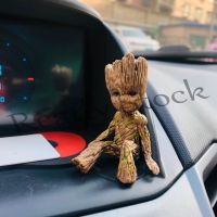 【hot sale】 ✎❈ B09 Car Decoration Groot Grout Sitting Collectible Anime Toy PVC Cartoon Mini Action Figure Doll Toys Model