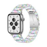 Miękki TPU przezroczysty pasek do zegarka Apple SE 7 6 5 4 3 2 iWatch zamienny pasek akcesoria 38MM 40MM 41MM 42MM 44MM