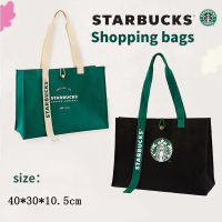 ขายส่ง?กระเป๋าสตาร์บัค TOTE bag ผ้าแคนวาส