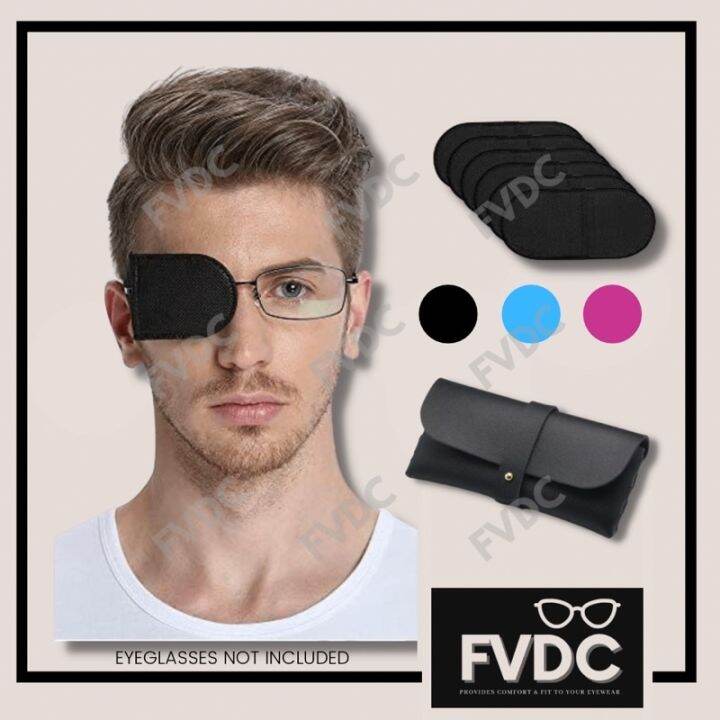 FVDC OVER GLASSES EYE PATCHES OPTICAL EYE PATCH SINGLE EYE MASK