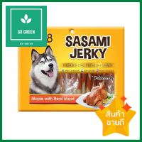 ขนมสุนัข PET8 SASAMI JERKY ไก่พันครันชี่ 160 ก.DOG TREAT PET8 SASAMI JERKY CRUNCHY STICK WITH CHICKEN 160G **ของแท้100%**