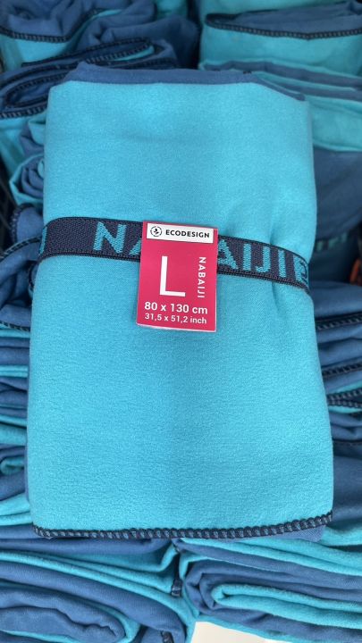 nabaiji-ผ้าขนหนู-ผ้าขนหนูไมโครไฟเบอร์-size-l-80-x-130-cm-ขนาดกระทัดร้าน-แห้งไว-พับเป็นขนาดเล็กได้-พร้อมส่ง