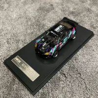 DCM 1:64โมเดลรถ4586GT อัลลอยหล่อรถสปอร์ตเคลือบเงา &amp; HKS