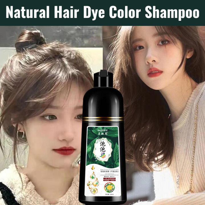 Black Hair Dye Shampoo White Hair Turn To Black Hair Treatment Plant ...