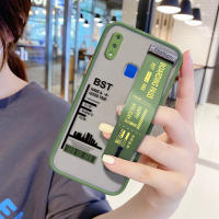 UCUC เคสโทรศัพท์เคสสำหรับ Vivo Y91สำหรับหญิงชายกันกระแทกFrosted Air Ticketเคสเคสใส่โทรศัพท์Soft Edge Fullฝาครอบเลนส์ป้องกันเลนส์Ultra Thin (สายรัดข้อมือ) เคสโทรศัพท์