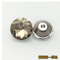 ❁ a5 20MM Soft bag crystal button sofa diamond button pull button fixed threading back button flower diamond decorative button