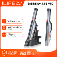 GBUATG EASINE โดย ILIFE M50มือถือไร้สายสูญญากาศ14.5KPa ดูด,2 HourType-C และ USB ชาร์จ,ทำความสะอาด Applicance,รถ