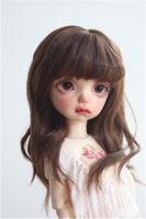 JJJG BJD Quarter Silk ที่ม้วนผมผมยาวปานกลางใช้วิกผมปลอม