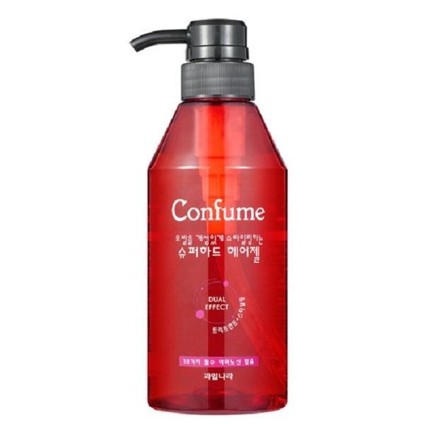 Gel vuốt tóc siêu cứng màu đỏ (Hàn Quốc) confume hard hair gel 400 |  