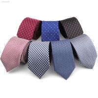 ☑❖☈ Formal Fashion Necktie Hot 7cm Dot Star Groom Wedding Business Ties Men Design Party 100 Polyester Gravata Arrow Silk Tie