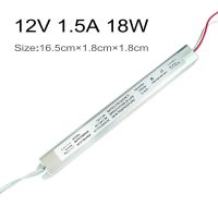 3A 4A 2A ไดรเวอร์ LED 12V 5A 1.5A บางเฉียบไฟสวิตช์จ่ายไฟสลับหม้อแปลง18W 24W 36W 48W 60W Lampu Kotak แถบไฟ LED