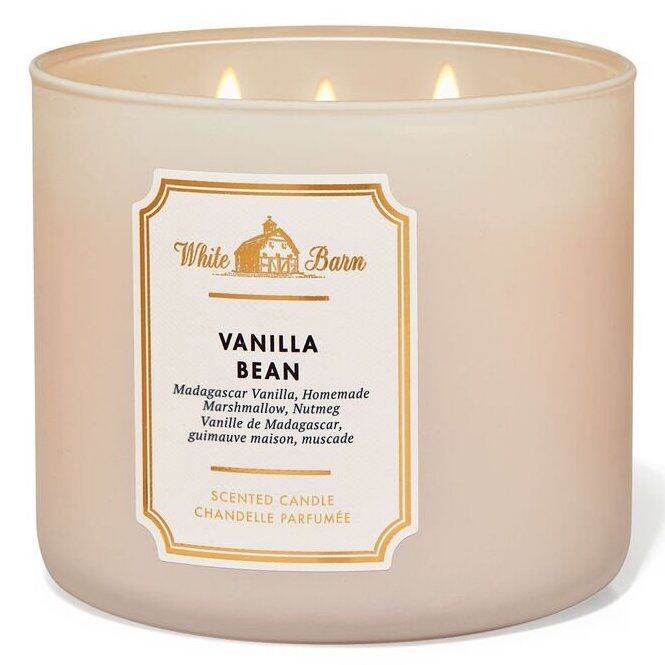 Bath and Body Works VANILLA BEAN 3 Wick Scented Candle | Lazada PH