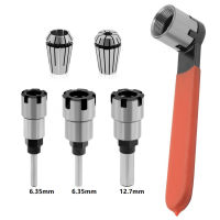 5Pcs 14 12 Shank ER16 ER20 Router Bit Extension Chuck Rod Collet เครื่องแกะสลัก Milling เครื่องมือ Extension Milling Cutter