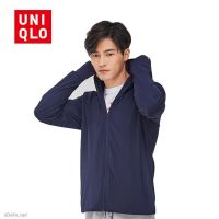 Uniqlo เสื้อแจ็กเก็ต กันลม กันแดด ระบายอากาศ แห้งเร็ว UPF50+ สําหรับผู้ชาย 2023