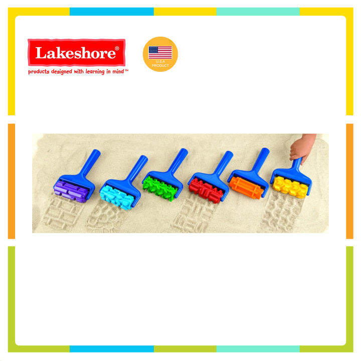 Lakeshore HH185 Big Track Sand Rollers Set of 6 (Multicolor) Lazada PH