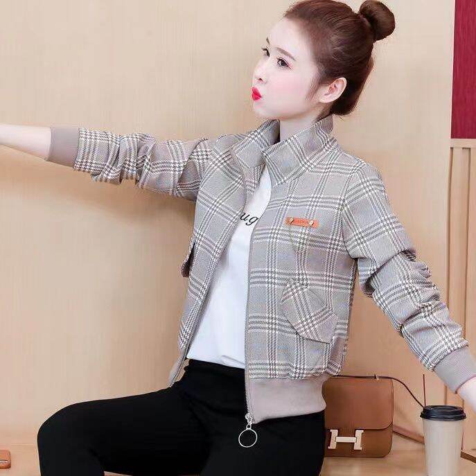 Áo khoác Dạ ngắn màu kem MA110L | THỜI TRANG THUỶ NGUYỄN