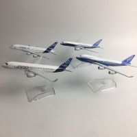 OuYunTingM JASON TUTU กระเป๋าโมเดลต้นฉบับ A380 Airbus Boeing 747โมเดลเครื่องบิน Diecast โมเดลโลหะ1:400ของเล่นของขวัญของสะสมเครื่องบิน