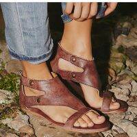 ขายดีที่สุด ioztt2023 - /✽✔❇ Sandals Soft Leather Flat Shoes Size Peep Toe Gladiator Beach Sandalias Mujer