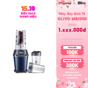 Máy Xay Sinh Tố OLIVO MB1000 Ba Cốc Xay Linh Hoạt Xay Đá Bào, Xay Sinh Tố