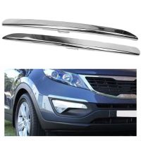 Front Bumper Fog Light Lamp Eyelid Eyeliner Trim Cover Garnish for Kia Sportage R 2011-2015 865823W000, 865813W000