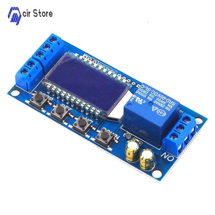 XY-LJ02 6-30V Micro USB Digital LCD Display Time Delay Relay Module ...