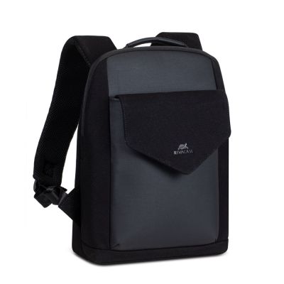 Rivacase กระเป๋าโน๊ตบุ๊ค แบบสะพายหลัง Canvas backpack (8521-8524) Black