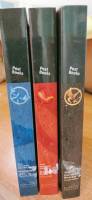 นิยายแปลThe Hunger Games 3 เล่ม จบภาค (เกมล่าชีวิต/ปีแห่งไฟ/ม็อกกิ้งเจย์)พิมพ์2557(ตำหนิรอยสติ๊กเกอร์ตรงสัน)ด้านในสภาพดี