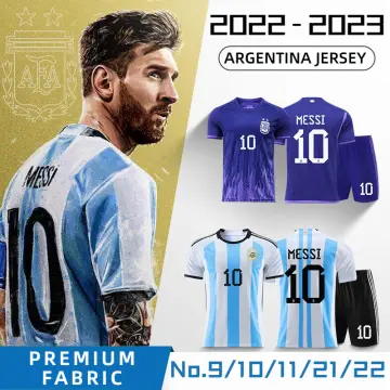 Buy Argentina 3 Start Messi kit 2022-23, Messi Jersey, Argentina Home  Jersey 22-23