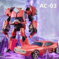 AC-03ของเล่นแปลงร่างแบบใหม่ AC03นักสู้สีแดง Cliffjumper KO TFP Cliffumper ตุ๊กตาขยับแขนขาได้