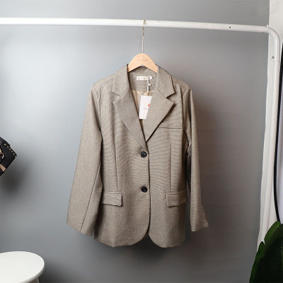 Mozuleva  Retro Solid Blazer Set Single-breasted Jacket &amp; Pencil Skirt 2 Pieces Skirt Suit Female Office Ladies Blazer Suit